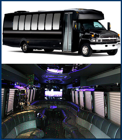 Limousine Rental, Party Bus Service, Airport Sedan Transportation